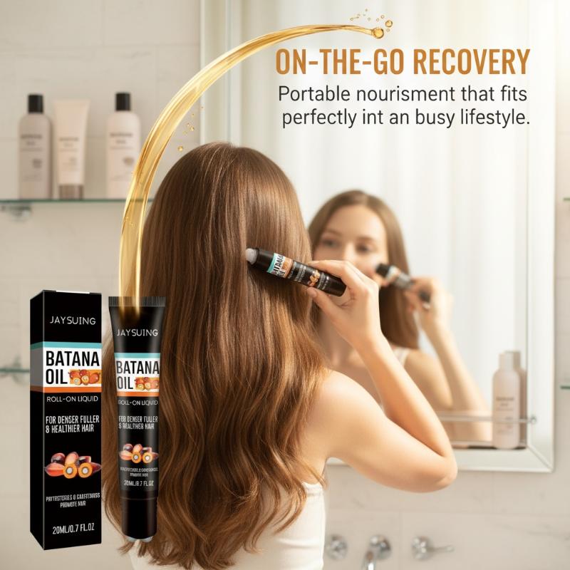 Hair Care Oil Serum - Batana Hair Regrowth Serum Anti-Hair Loss