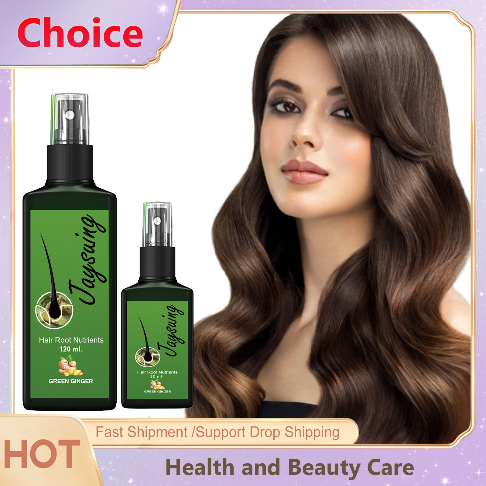 Hair Care Oil Serum - Hair Growth Oil Spray Nourishing Root