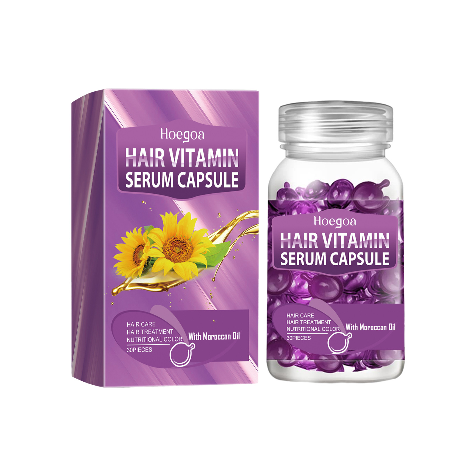 Vitamin Hair Essential Oil Cap - Hair Care Oil Serum avaliação e preço