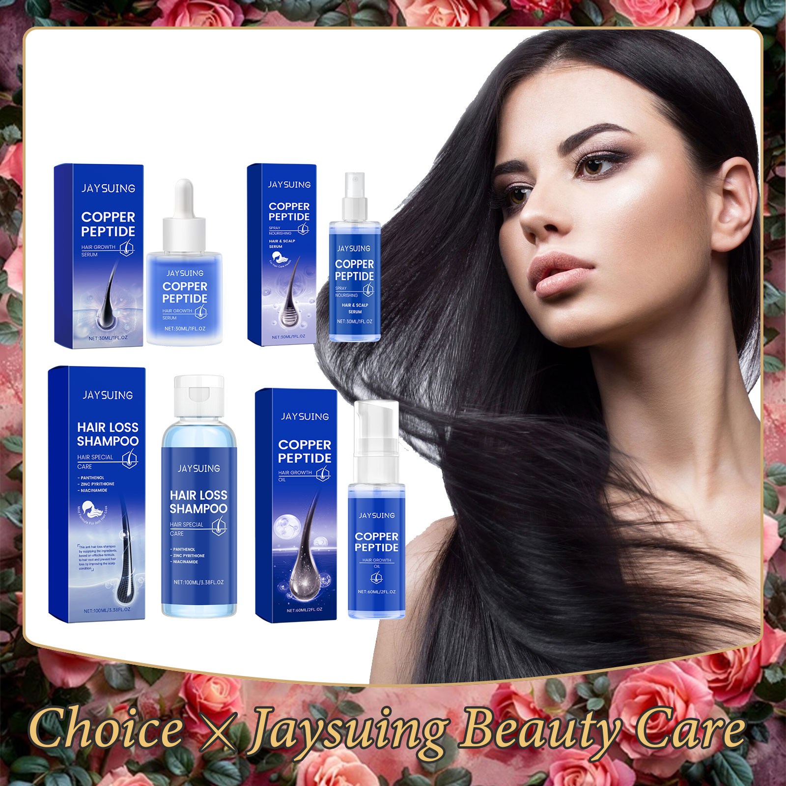 Copper Peptide Shampoo Hair Gr - Hair Care Oil Serum avaliação e preço