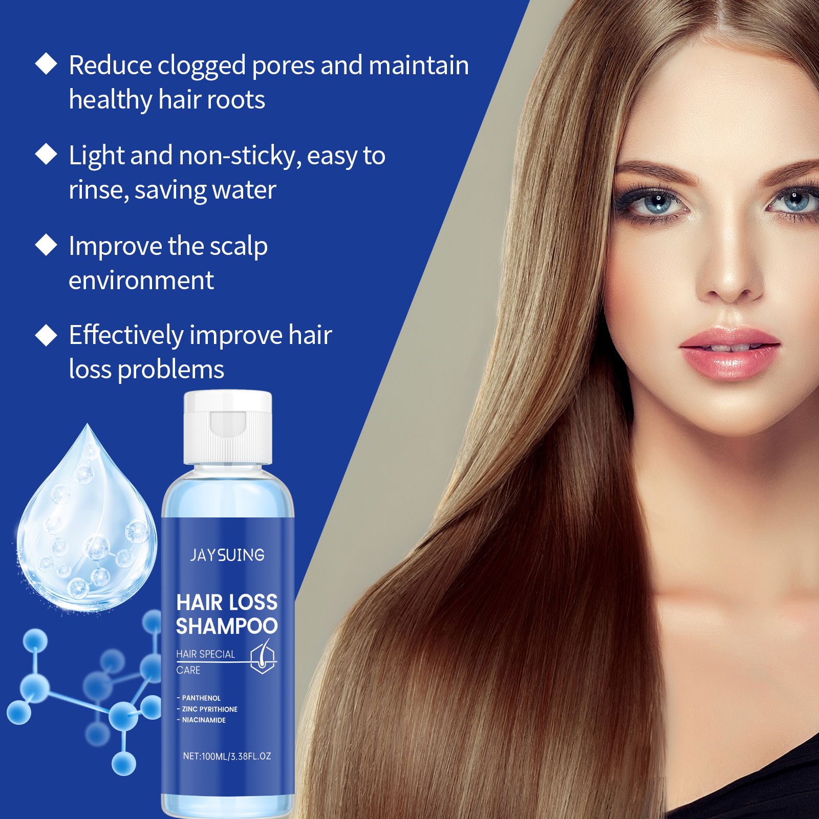 Copper Peptide Shampoo Hair Gr - Hair Care Oil Serum avaliação e preço