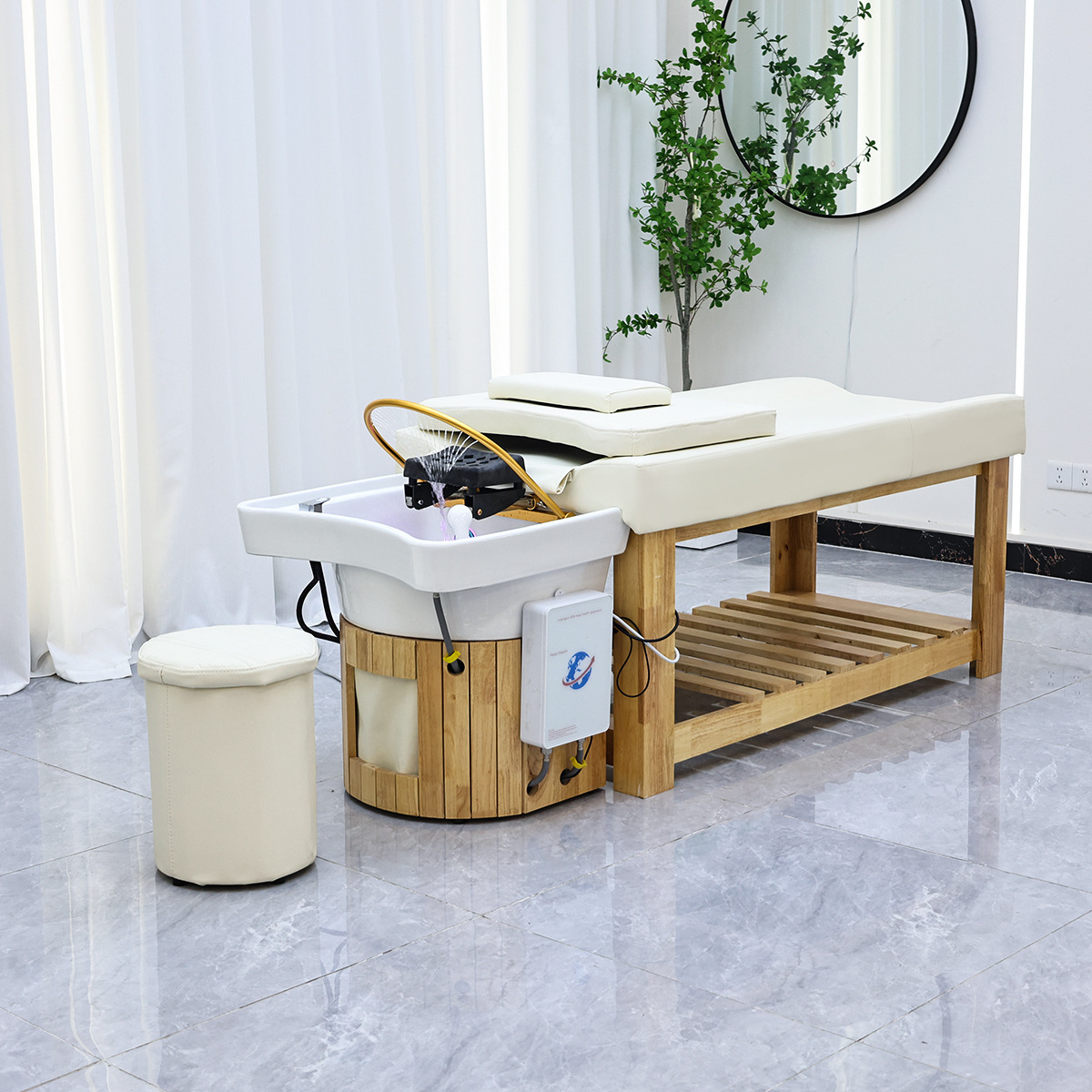 Wellness Center Solid Wood Hea - Hair Care Wella avaliação e preço