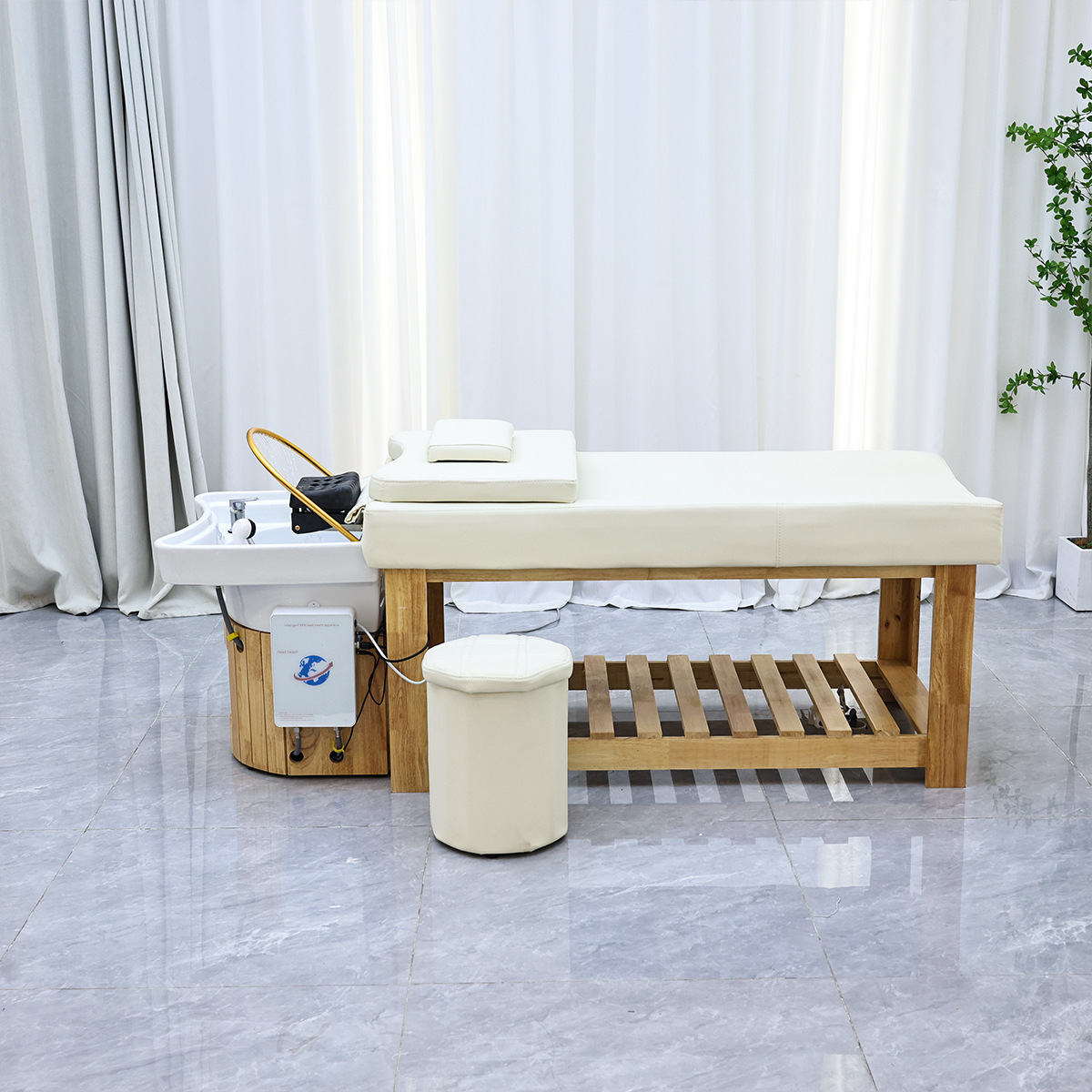 Wellness Center Solid Wood Hea - Hair Care Wella avaliação e preço