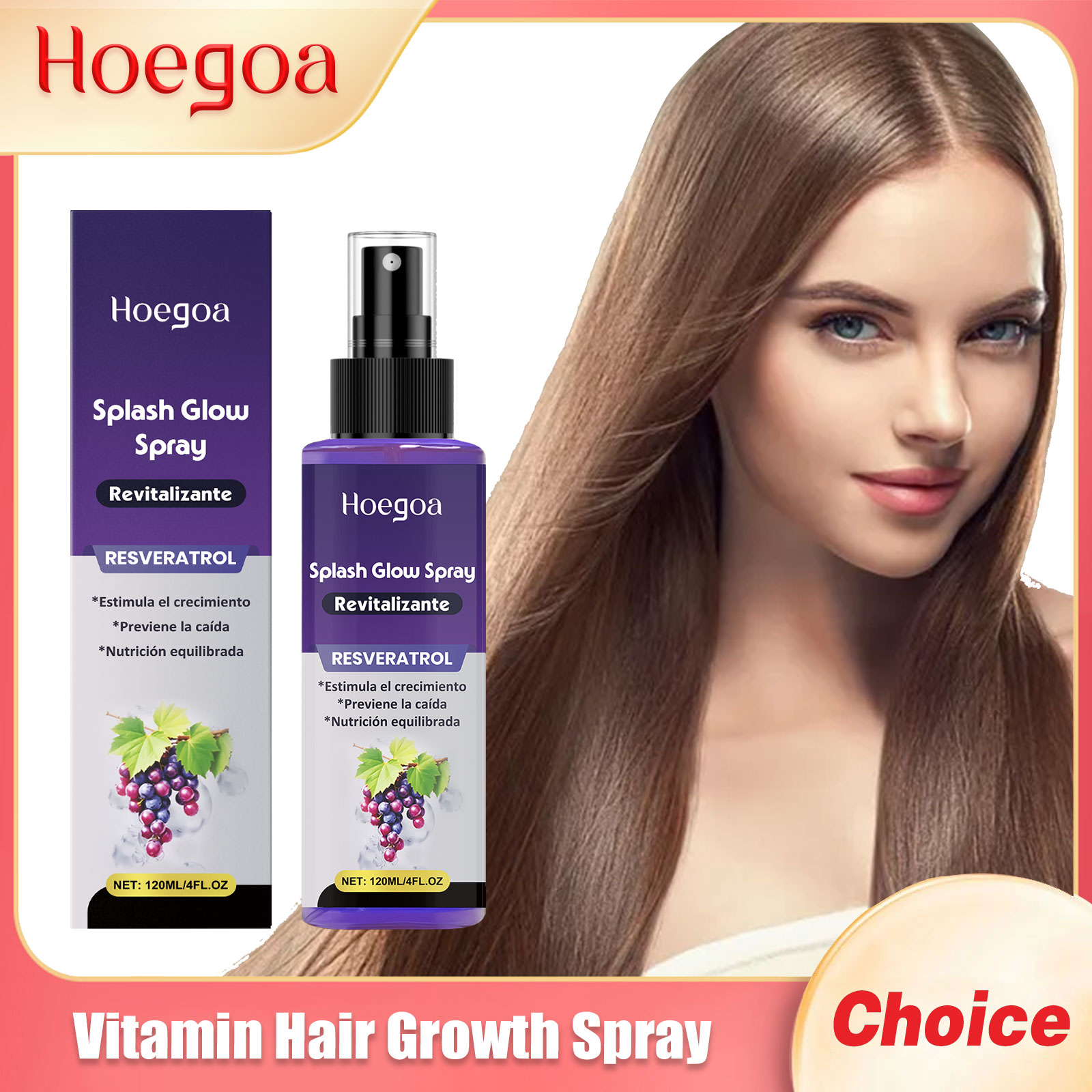Hoegoa Vitamin Hair Growth Ser - Hair Care Oil Serum avaliação e preço