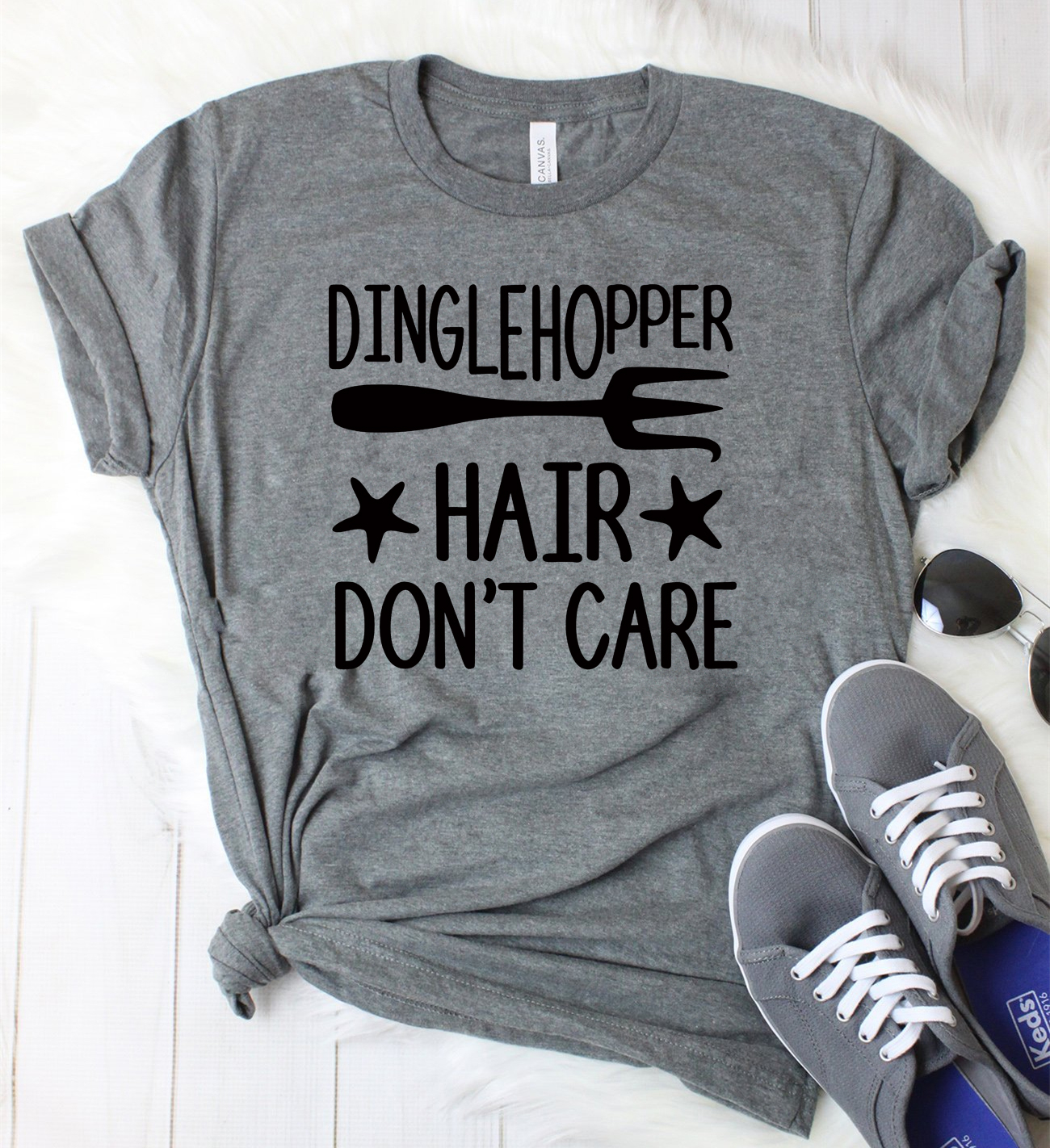 Dinglehopper Hair Don't Care S - Hair Care Quotes avaliação e preço