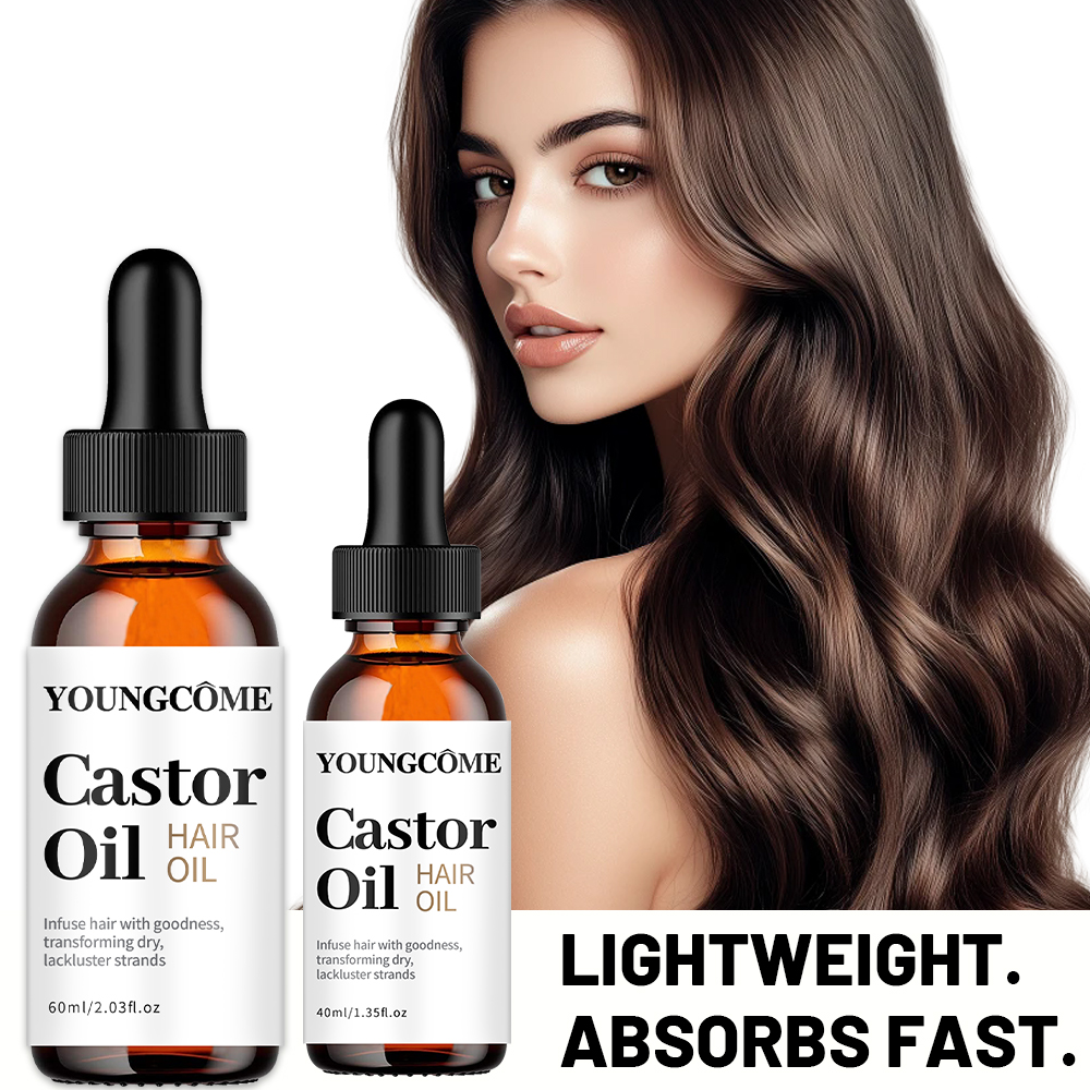 YOUNGCOME Castor Hair Oil Mois - Hair Care Oil Serum avaliação e preço