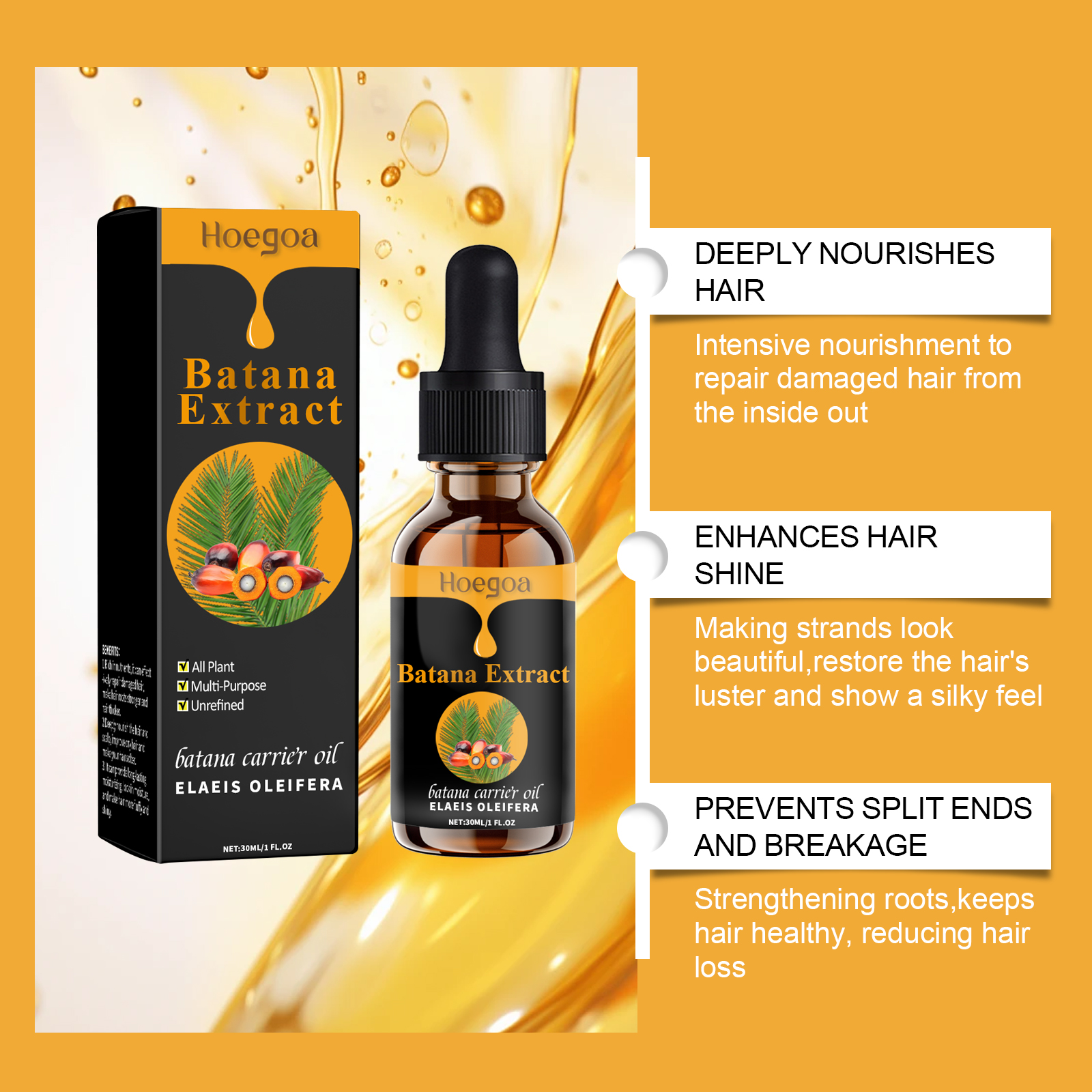 Natural Batana Oil Repair Hair - Hair Care Wella avaliação e preço