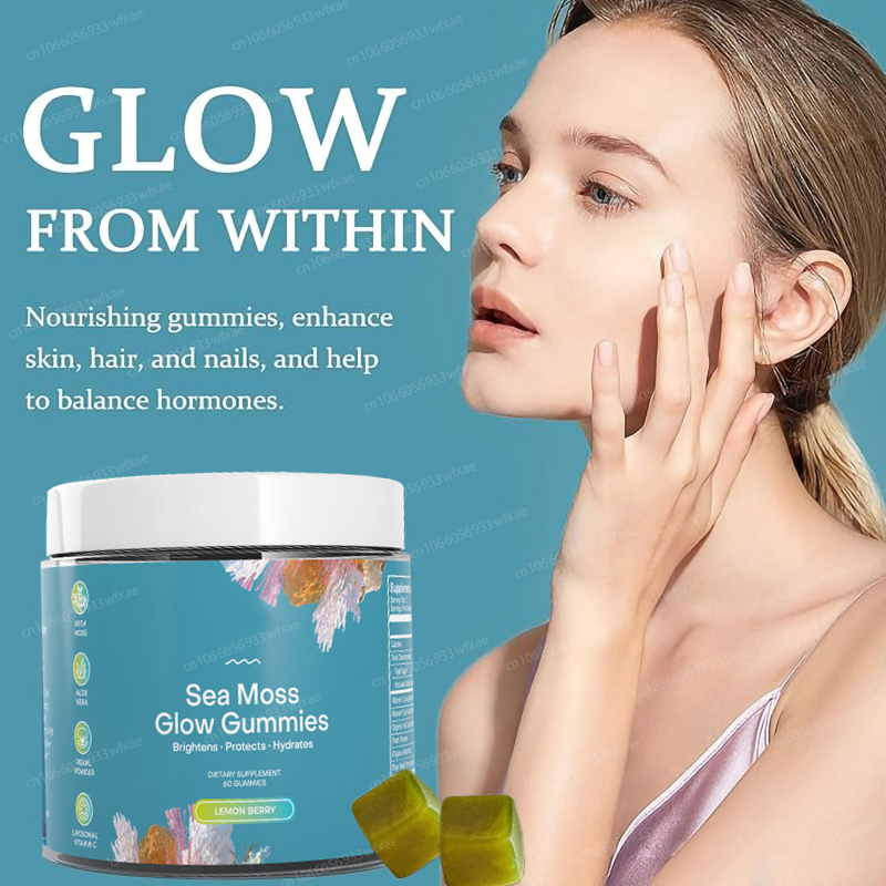 Sea Moss Glow Gummies for Wome - Hair Care Wella avaliação e preço