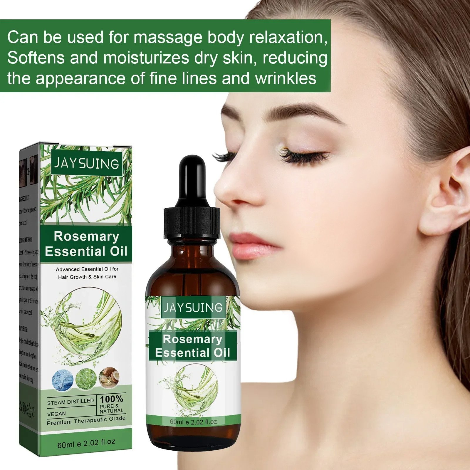 Rosemary Essential Oil For Hai - Hair Care Oil Serum avaliação e preço
