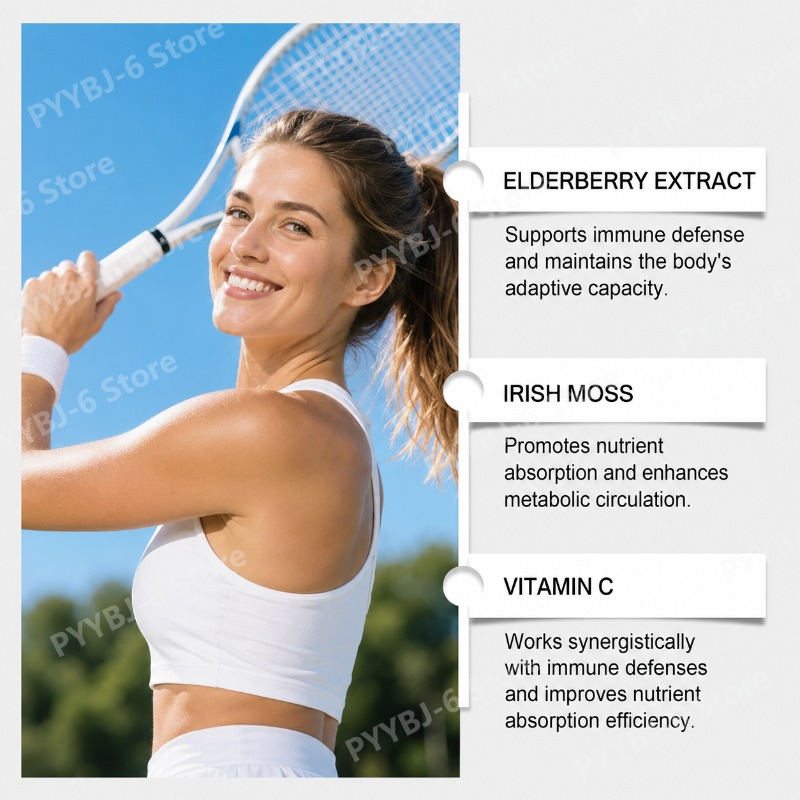 Elderberry Sea Moss Gummies wi - Hair Care Wella avaliação e preço