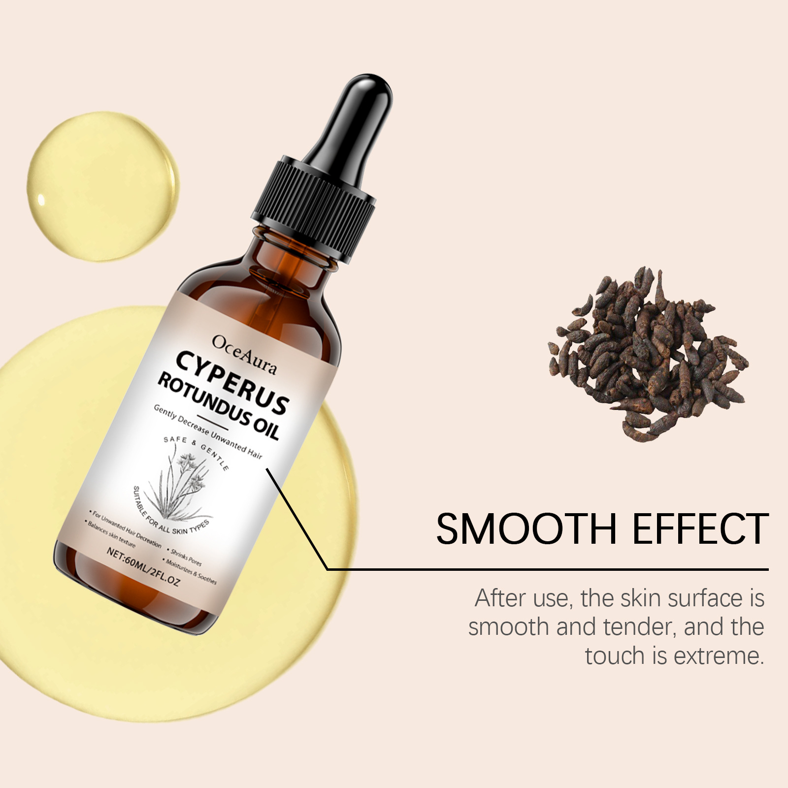 Cyperus Rotundus Oil for Hair  - Hair Care Oil Serum avaliação e preço