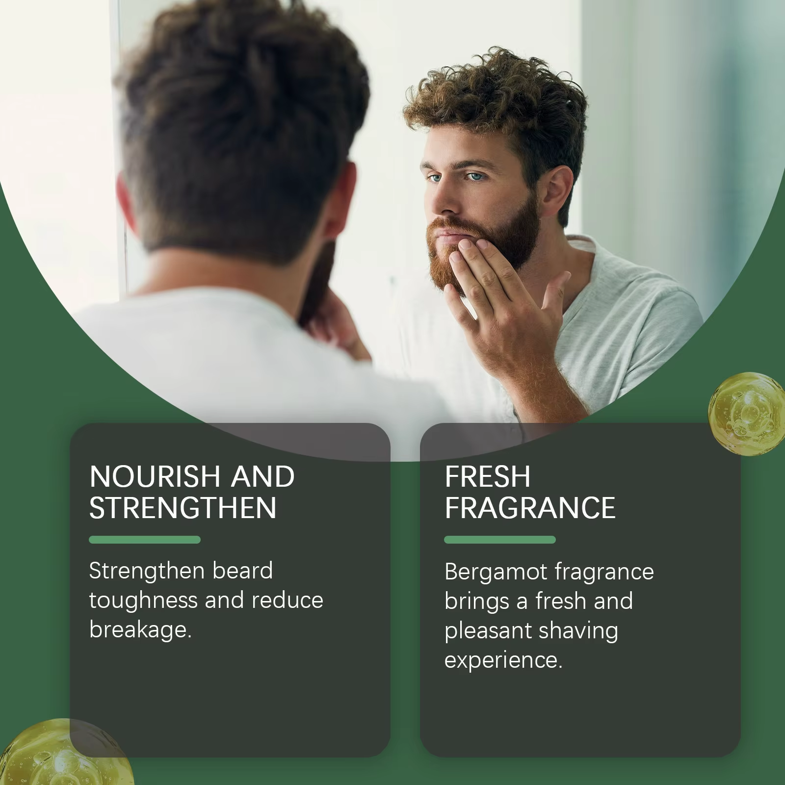 Men Beard Nourishing Oil Trim  - Hair Care Oil Serum avaliação e preço