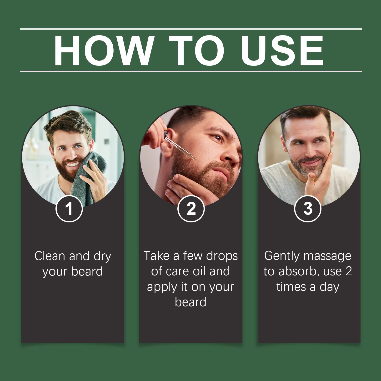 Men Beard Nourishing Oil Trim  - Hair Care Oil Serum avaliação e preço