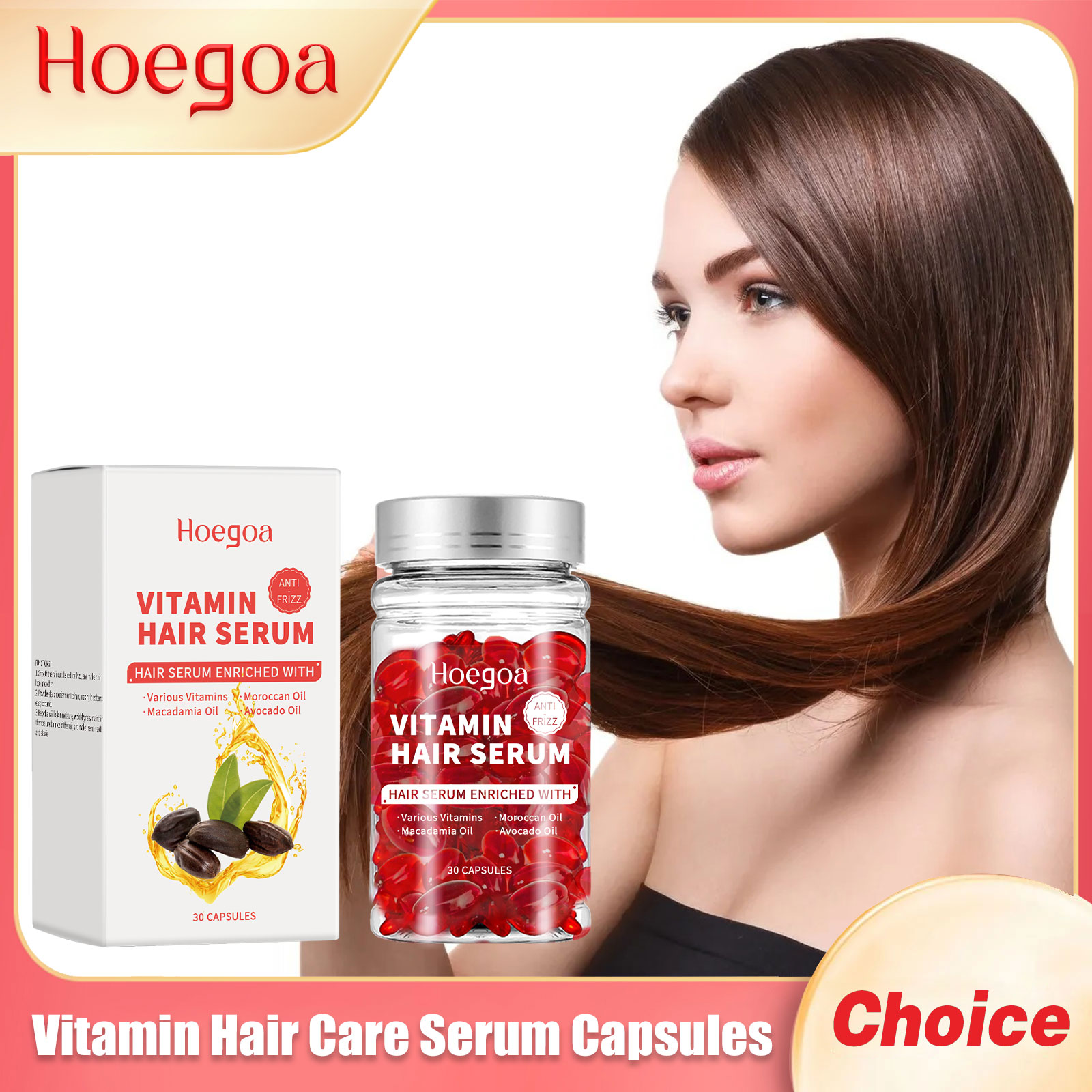 Vitamin Hair Care Serum Capsul - Hair Care Oil Serum avaliação e preço