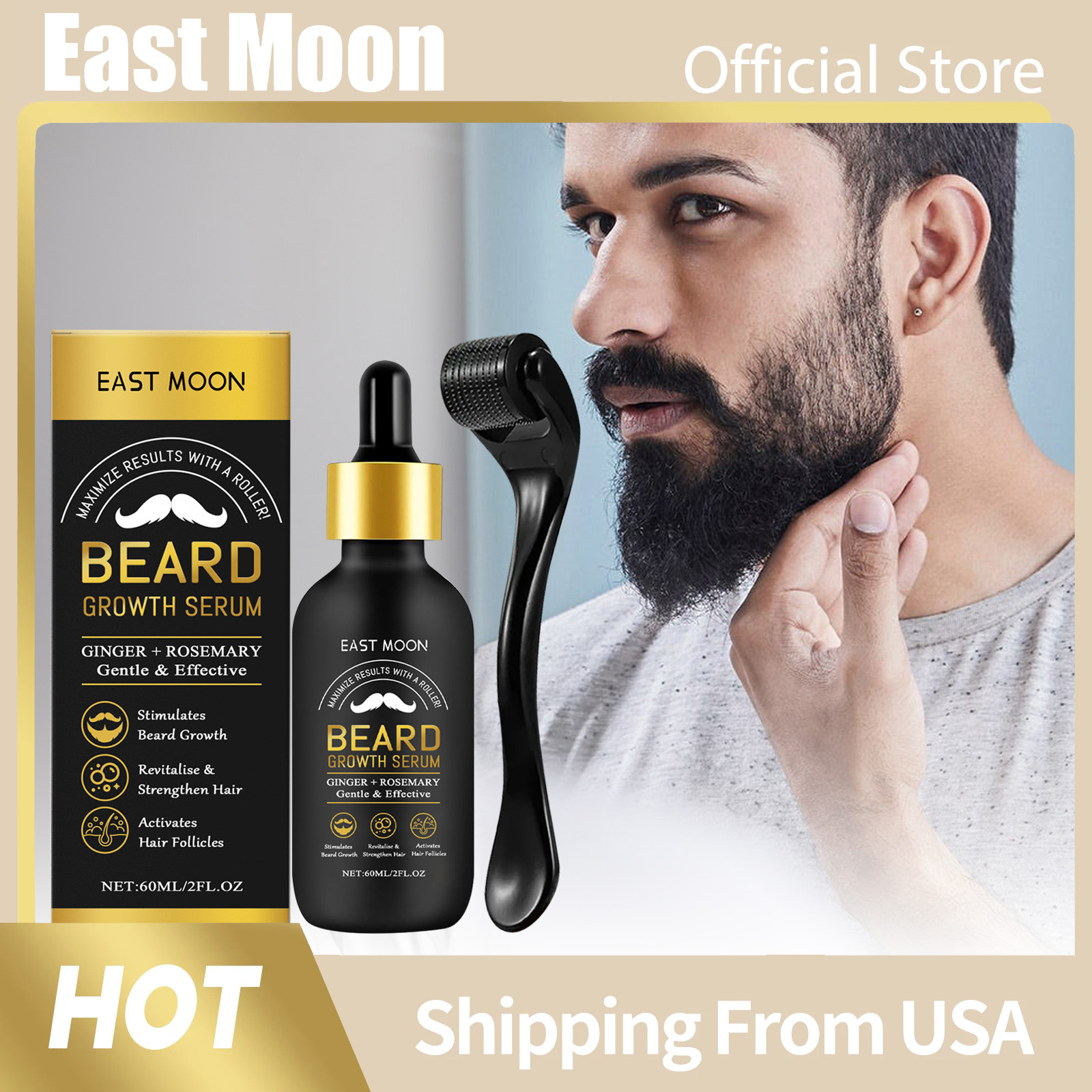 Beard Care Essential Oil Deep  - Hair Care Oil Serum avaliação e preço